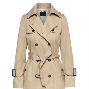 Banana Republic Petite Size Small Trench Coat
